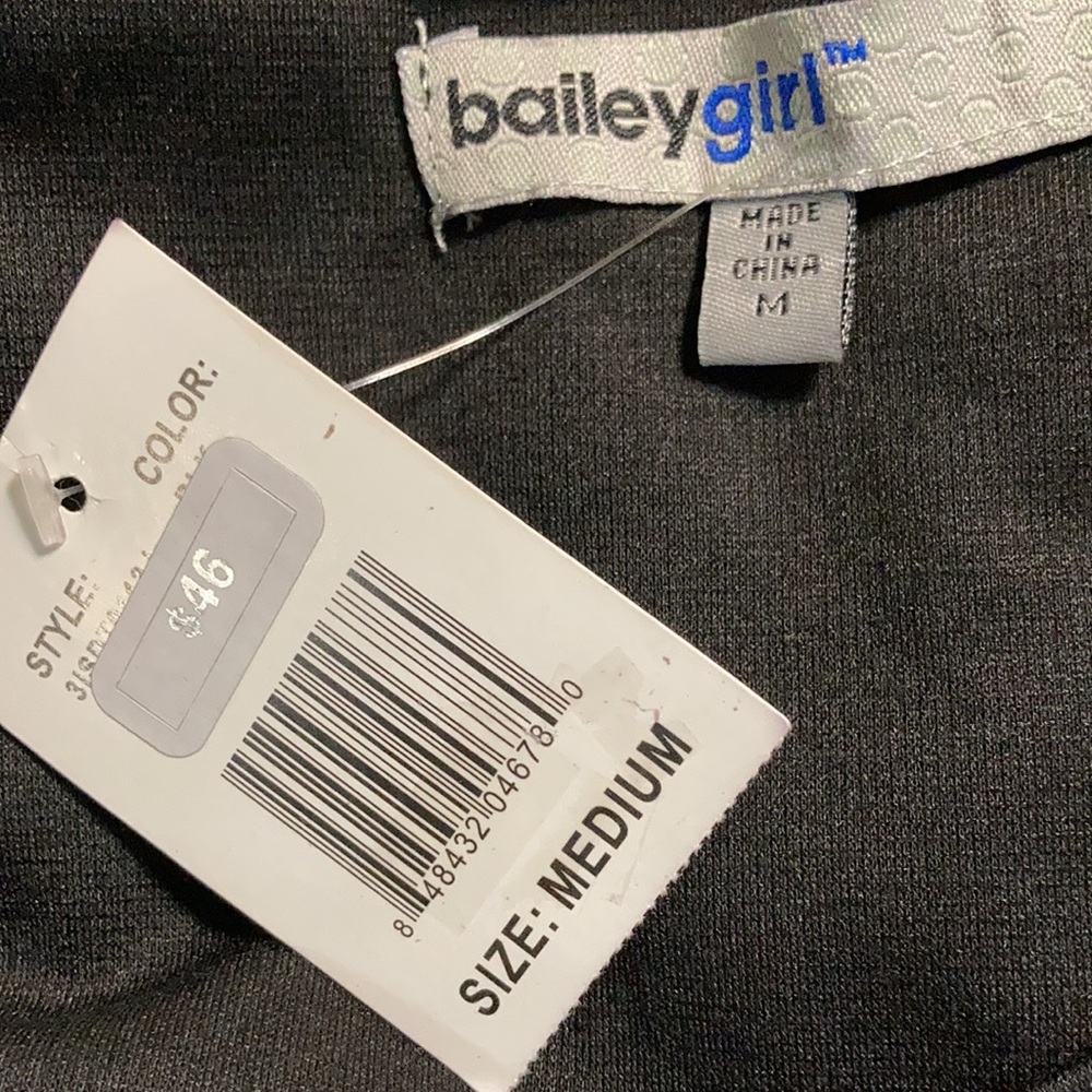 NWT - Bailey Girl - Elegant Black Party Dress - Picture 5 of 10